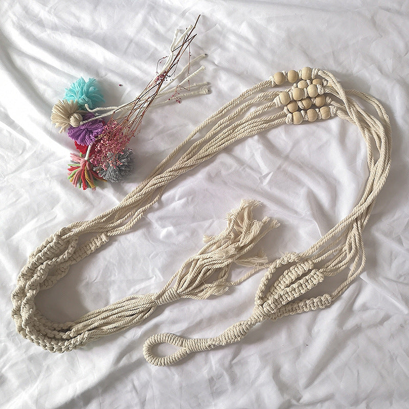Hanging Macrame Shelf Kalsten