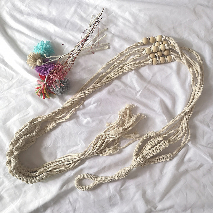 Hanging Macrame Shelf Kalsten