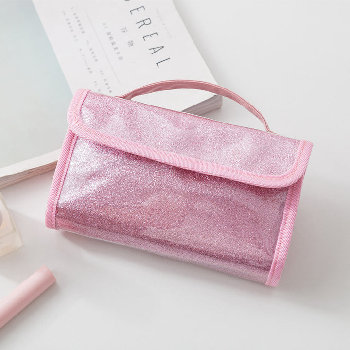 Glittery Travel Makeup Organizer Kalsten