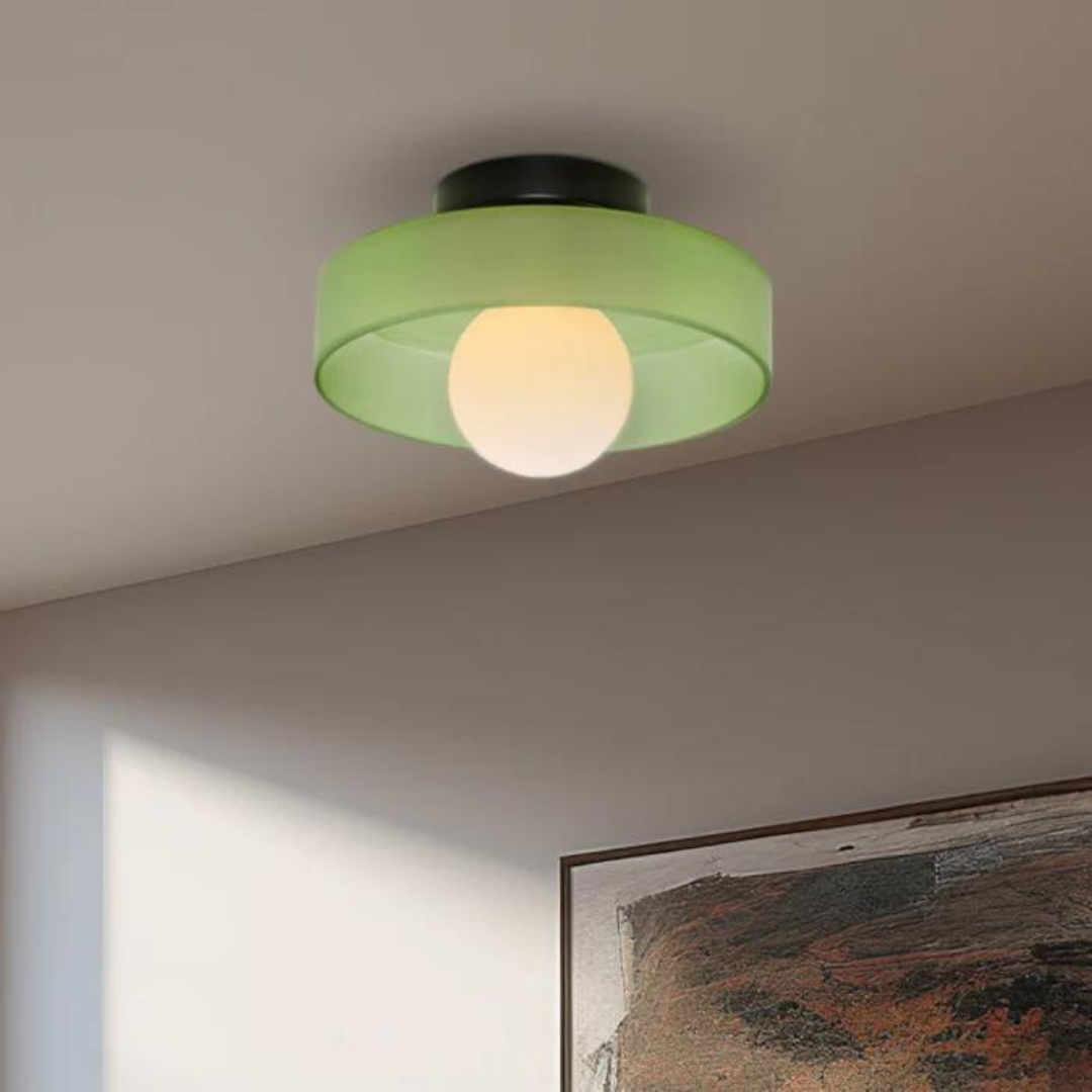 Round Ceiling Lamp with Stylish Functionality - LumiSphere | Kalsten