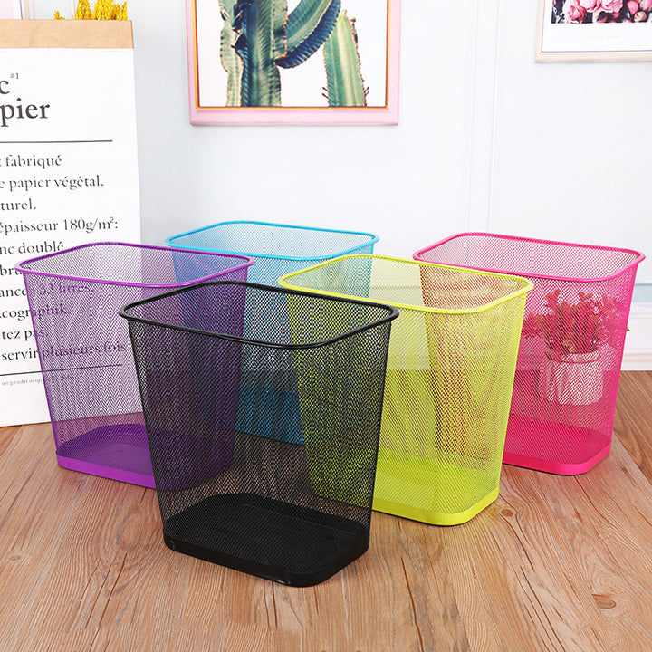 Stylish Wire Mesh Wastebasket Kalsten