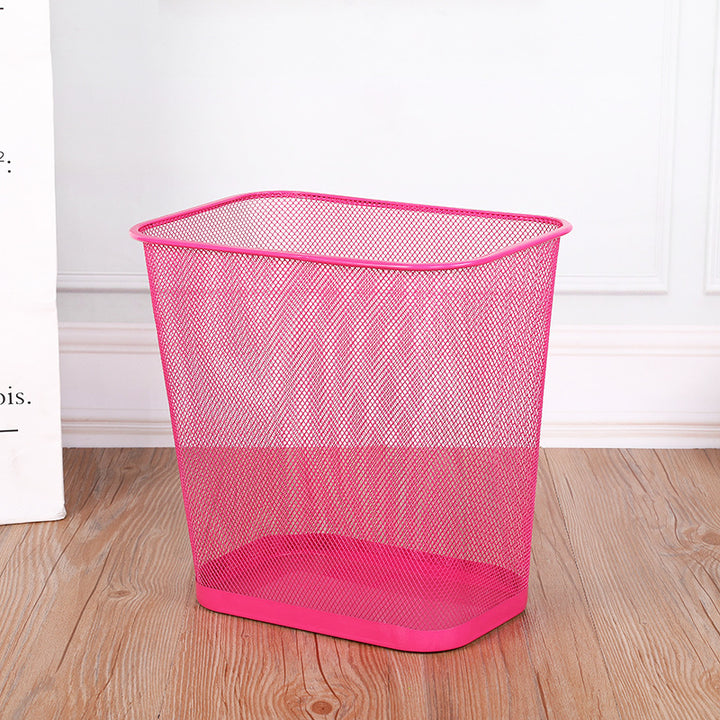 Stylish Wire Mesh Wastebasket Kalsten