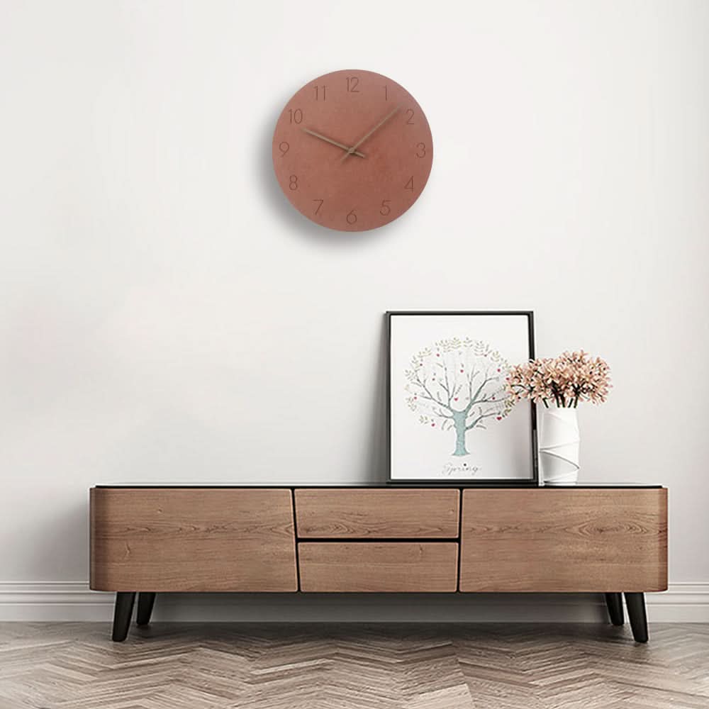 Silent Nordic Wall Clock for Modern Homes