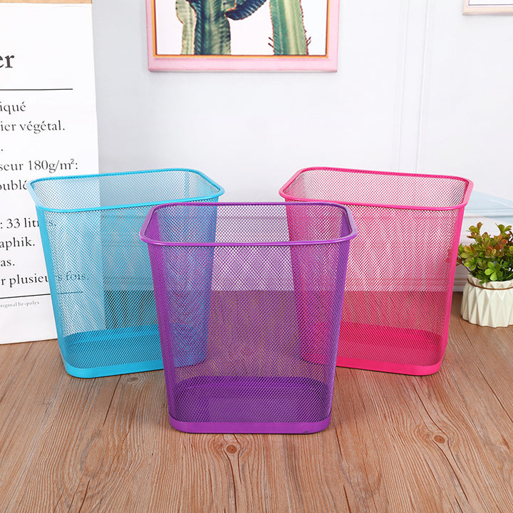 Stylish Wire Mesh Wastebasket Kalsten