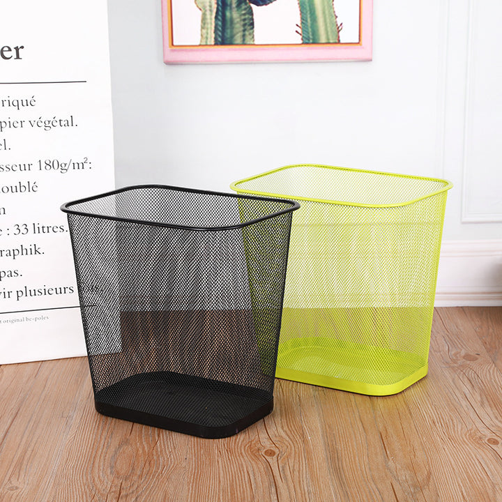 Stylish Wire Mesh Wastebasket Kalsten