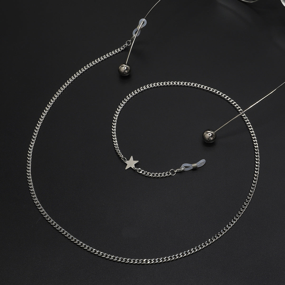 Star-Decorated Eyewear Chain Kalsten