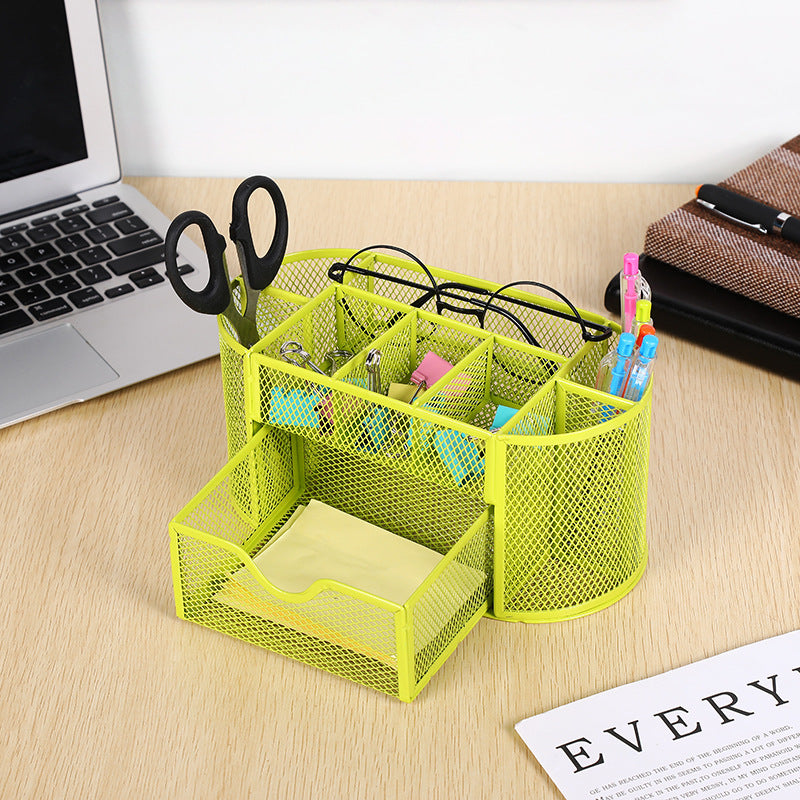 Mesh Desk Organizer with Drawer Kalsten