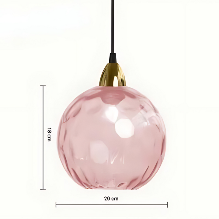 Elegant Glass Sphere Pendant Lamp for Luxury Interiors Noxord