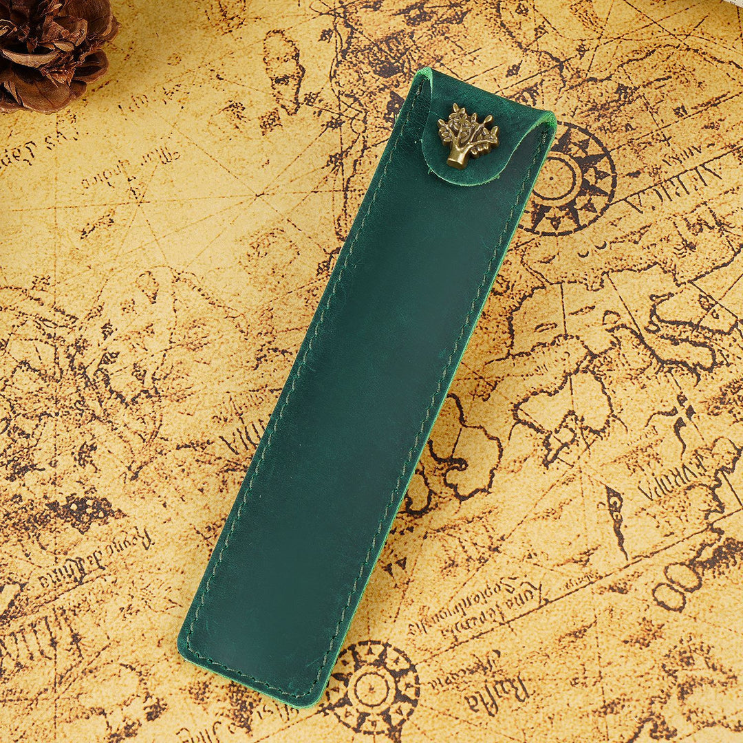 Handcrafted Leather Pen Holder