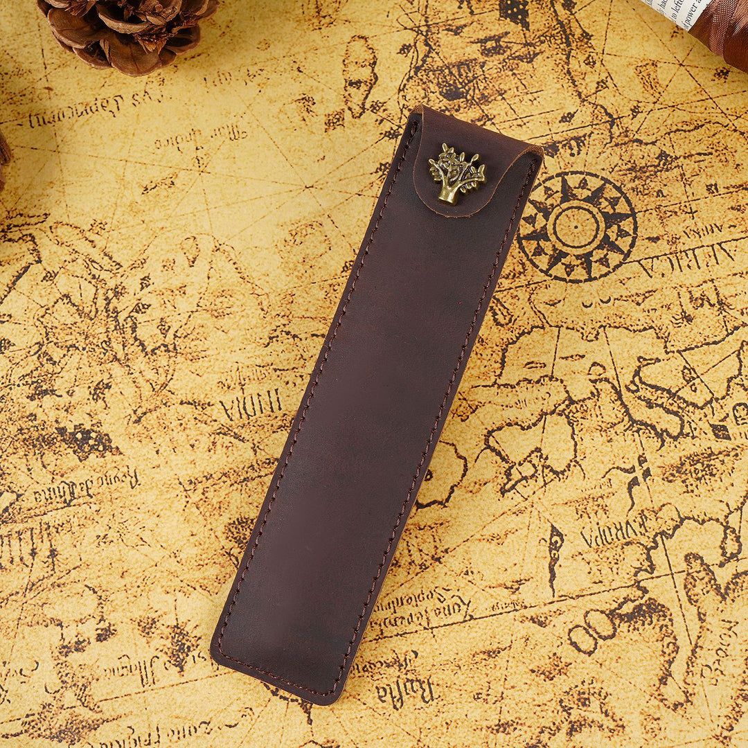 Handcrafted Leather Pen Holder