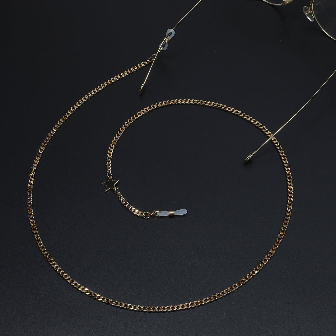 Star-Decorated Eyewear Chain Kalsten