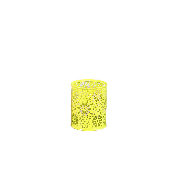 Floral Patterned Metal Desk Organizer Kalsten