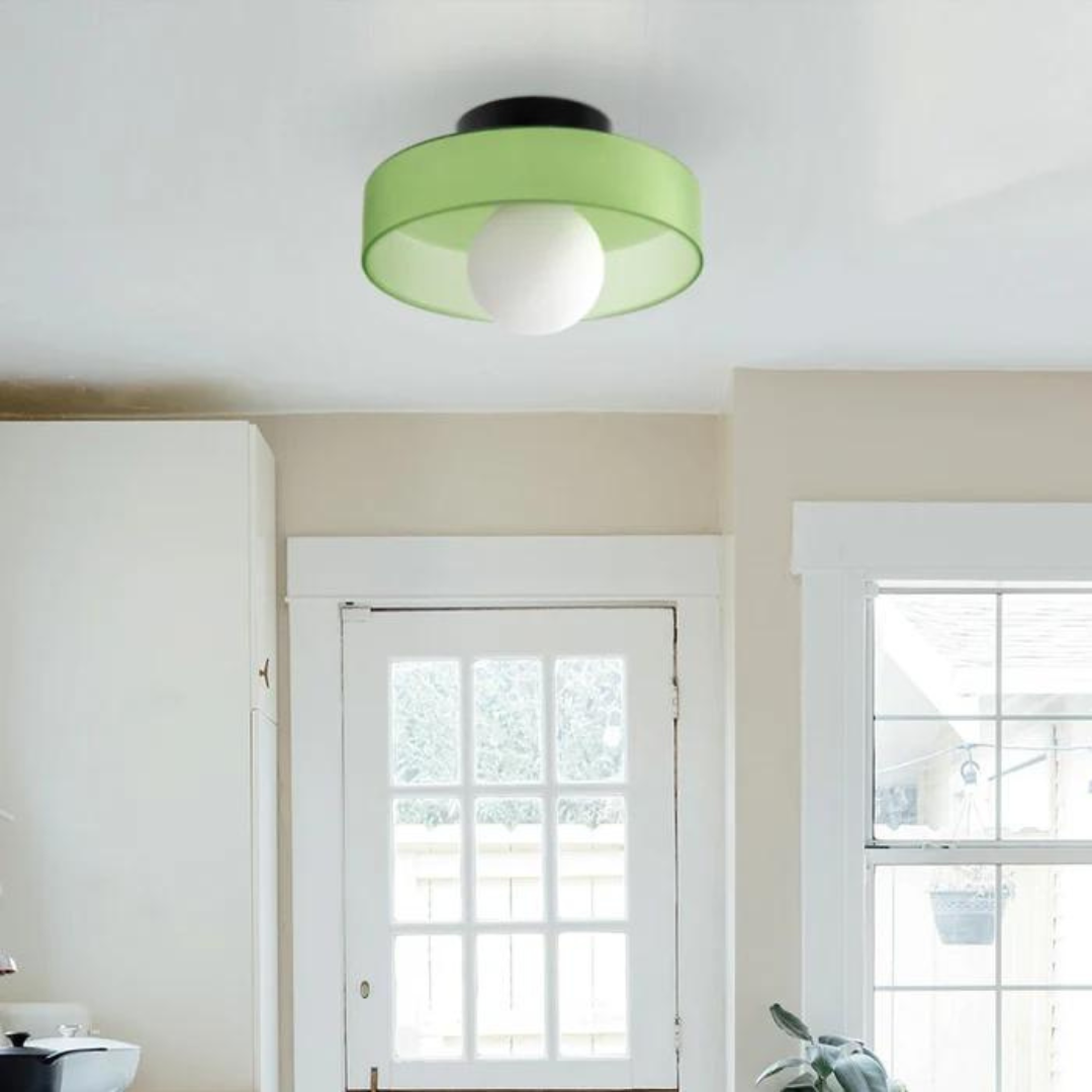 Round Ceiling Lamp with Stylish Functionality - LumiSphere | Kalsten