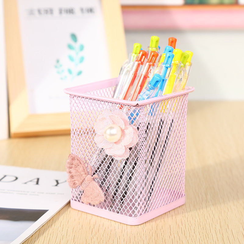 Decorative Mesh Pen Holder Kalsten
