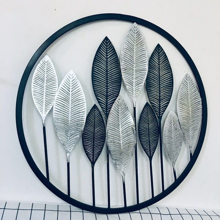 Decorative Gold Leaf Wall Art Sculpture Kalsten