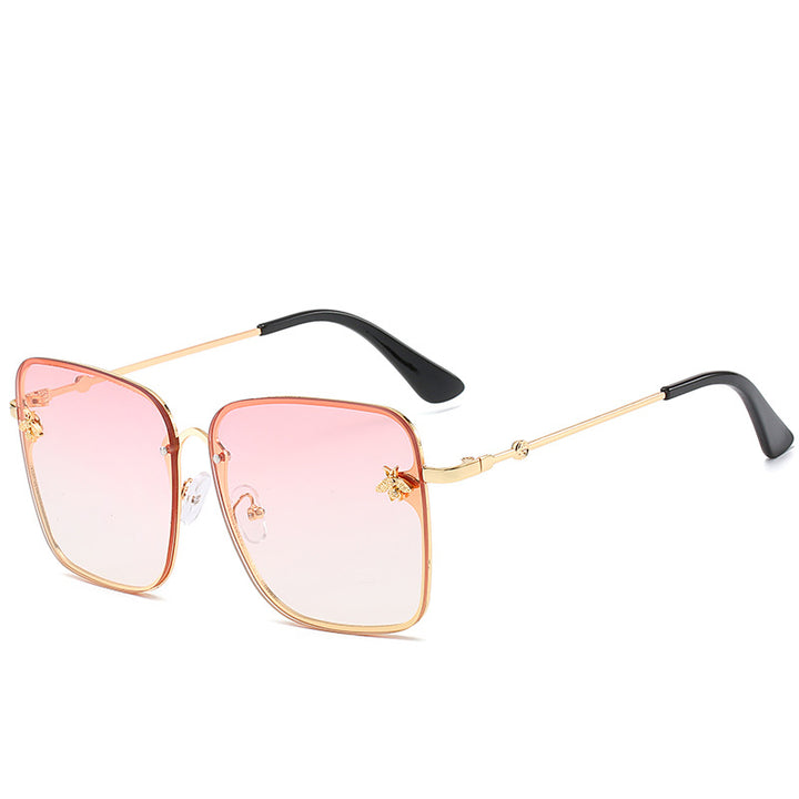 Luxury Oversized Geometric Frame Sunglasses Kalsten