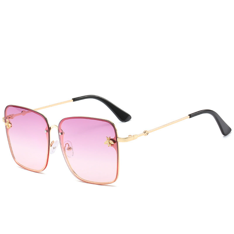 Luxury Oversized Geometric Frame Sunglasses Kalsten