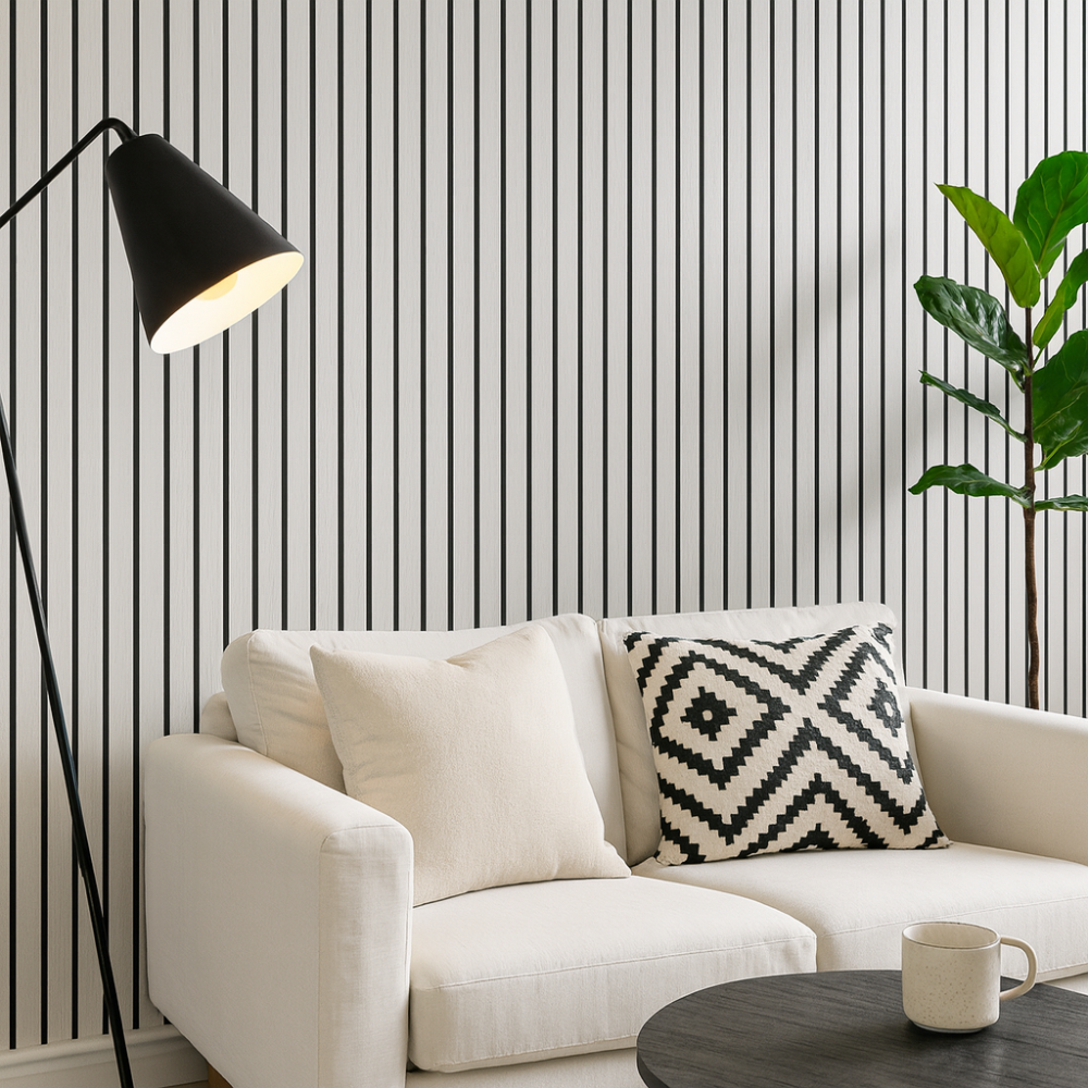 Self Adhesive Waterproof Wall Panel Wood Look Design Noxord