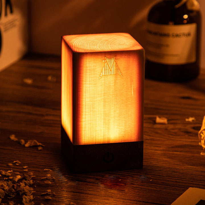 LED Cube Accent Table Lamps | Kalsten