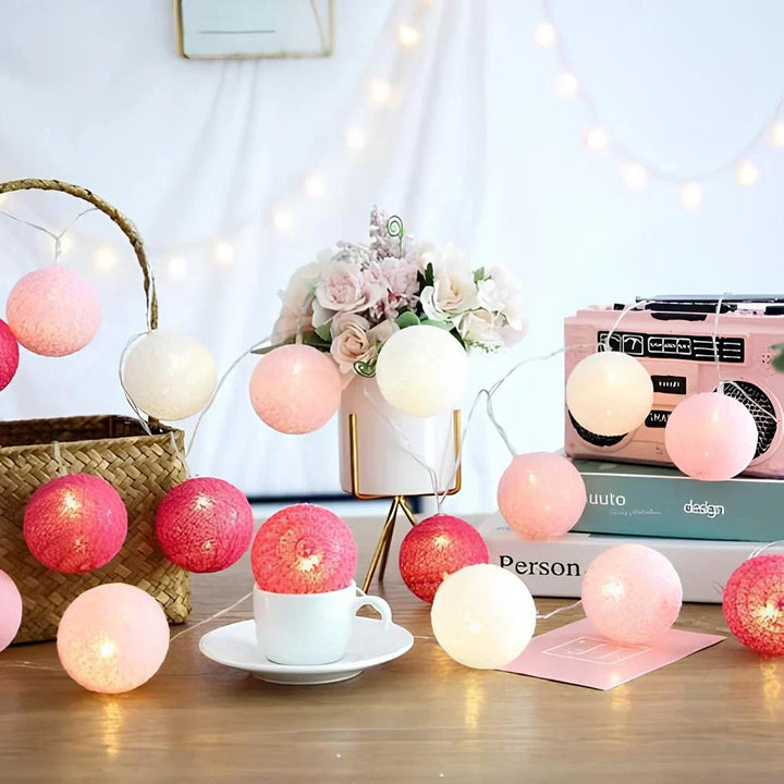 Kalsten | Cotton Ball Garland