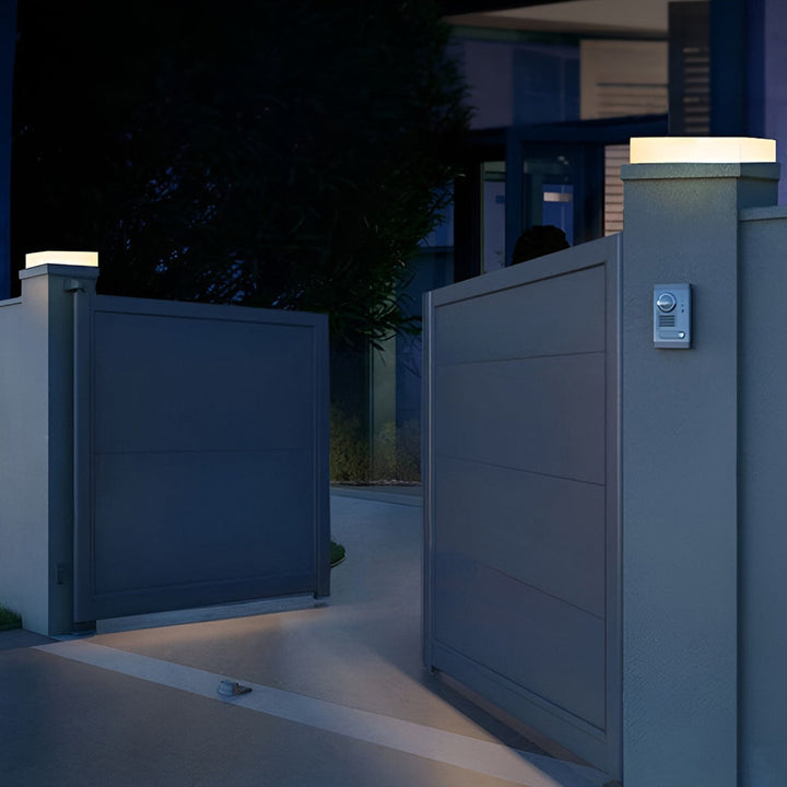 Waterproof LED Outdoor Ground Lawn Deck Recessed Solar Disk Lights Landscape Lighting | Kalsten