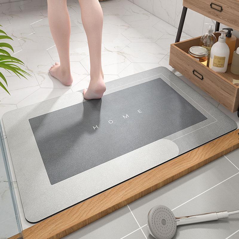 Absorbent Microfiber Bath Mat – Quick Dry