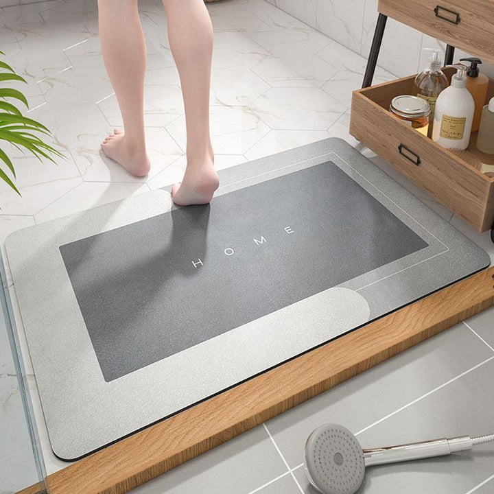 Absorbent Microfiber Bath Mat – Quick Dry