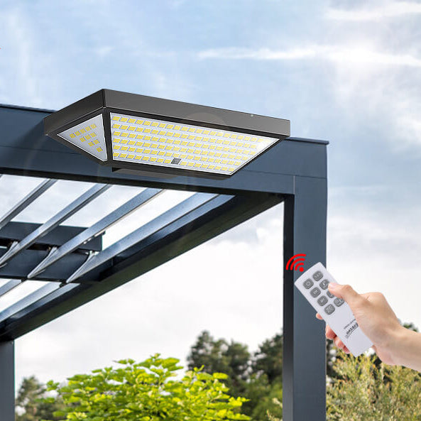 Simple Solar Trapezoid LED Multifunctional Outdoor Waterproof Garden Wall Sconce Lamp | Kalsten