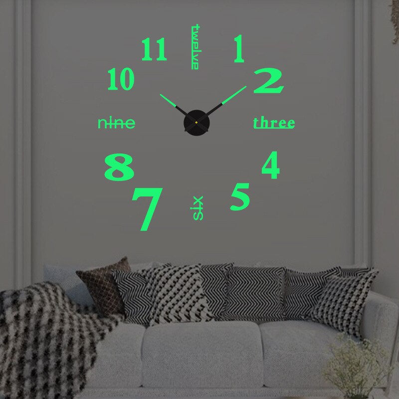 Statement Wall Clock