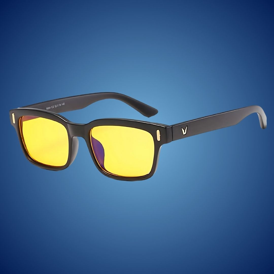 EyeShield Pro Blue Light Blocking Computer Glasses | With UV Protection - Reduces Eye Strain - Improves Sleep Quality - Relieves Eye Fatigue Noxord