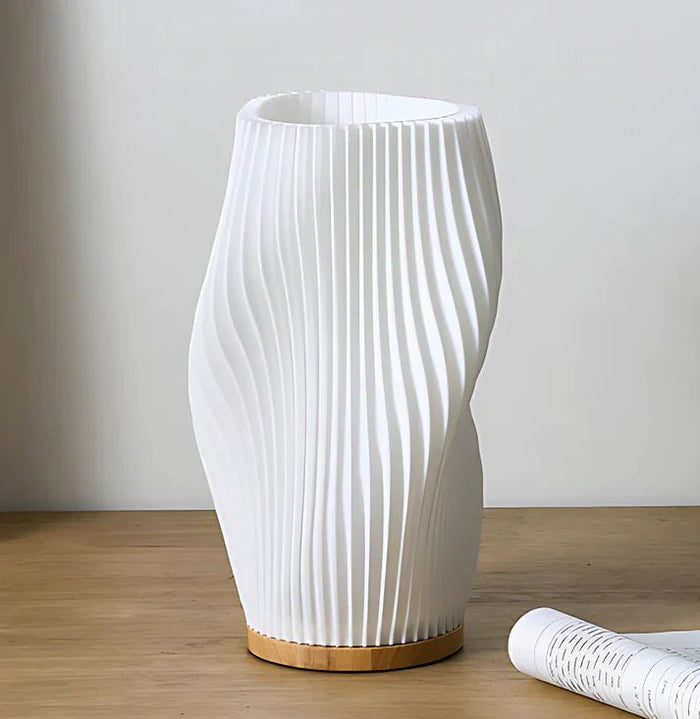 Wavecrest Table Lamp – Soft Glow Designer Lamp with Dimmable Warm & Natural White Light | Noxord