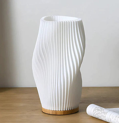 Wavecrest Table Lamp – Soft Glow Designer Lamp with Dimmable Warm & Natural White Light | Noxord