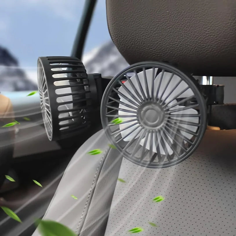 Dual Head Car Seat Cooling Fan | Kalsten