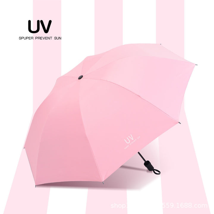 Women's UV Protection Umbrella with Practical Opening Mechanism Kalsten