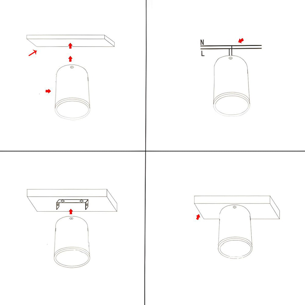 Aluminum LED Ceiling Downlight Noxord