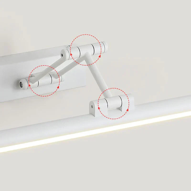 Minimalist LED Wall Light Black/White – Modern Metal Lamp for Bathroom and Indoor Use | Kalsten