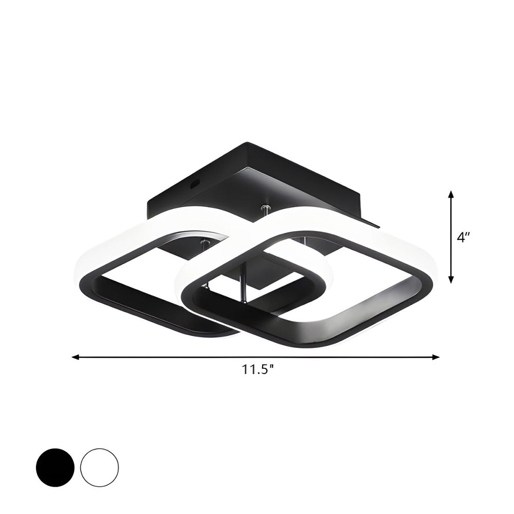 Black Metal LED Pendant Lamp Noxord