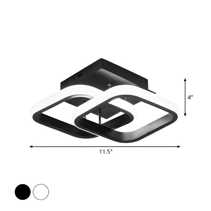 Black Metal LED Pendant Lamp Noxord