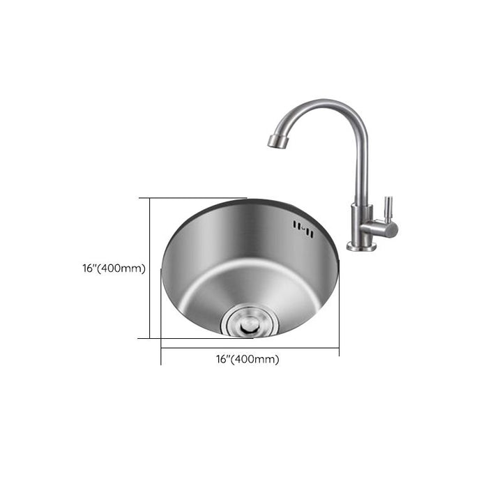 Stainless Steel Kitchen Sink with Strainer