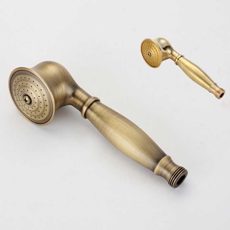 Traditional Brass Handheld Shower Head