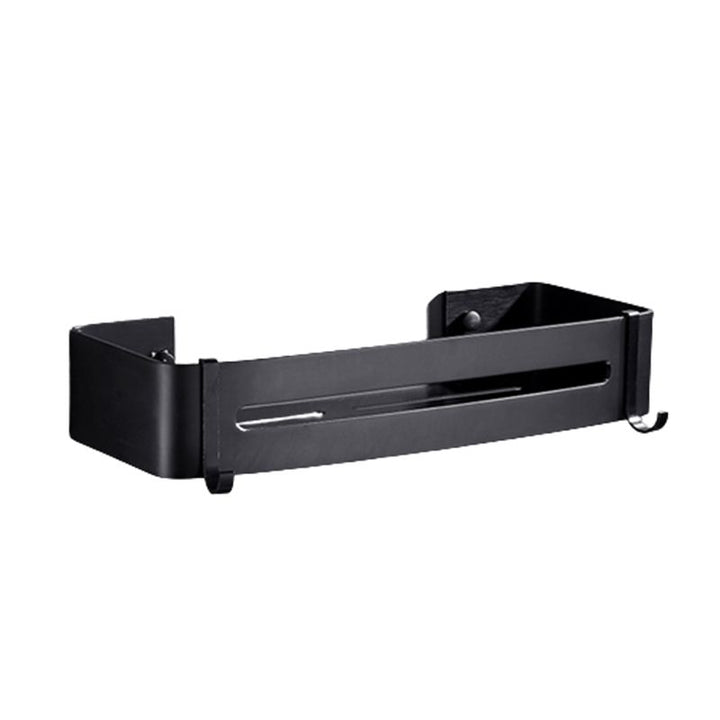 Kalsten | Matt Black Modern Bathroom Accessories Set, Set of 3, Bathroom Shelf
