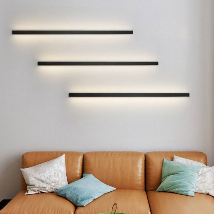 Noxord | Minimalistic linear wall light LED atmospheric lighting