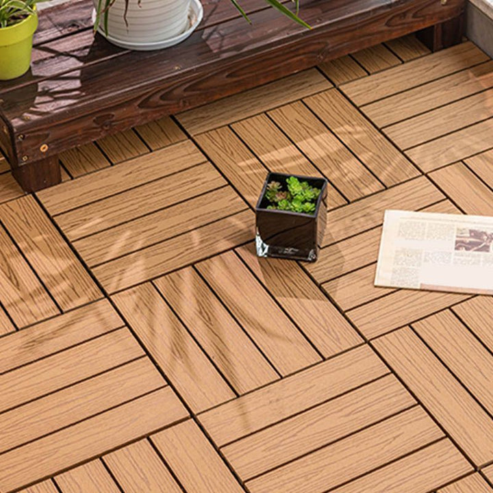 Kalsten | Classic wooden tiles for garden patio flooring to lay