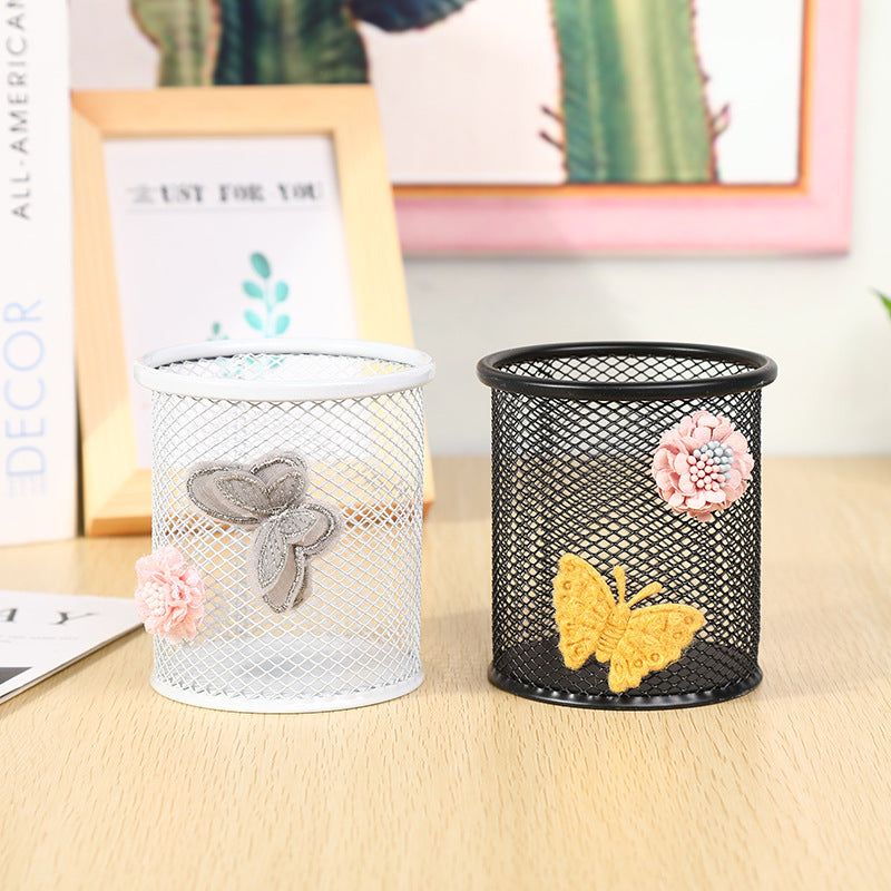 Decorative Mesh Pen Holder Kalsten