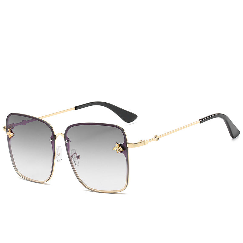 Luxury Oversized Geometric Frame Sunglasses Kalsten