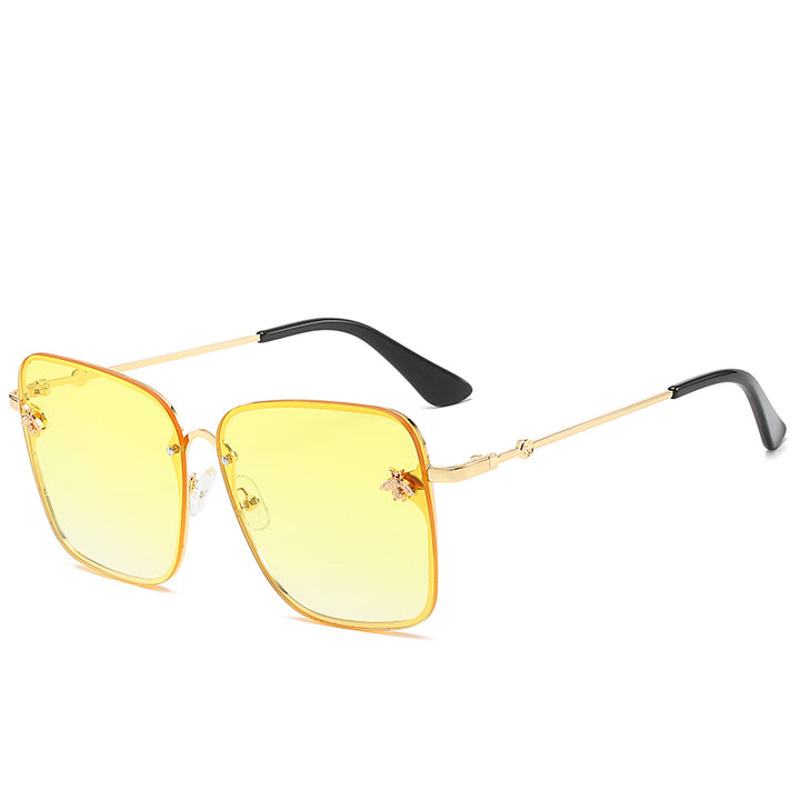 Luxury Oversized Geometric Frame Sunglasses Kalsten