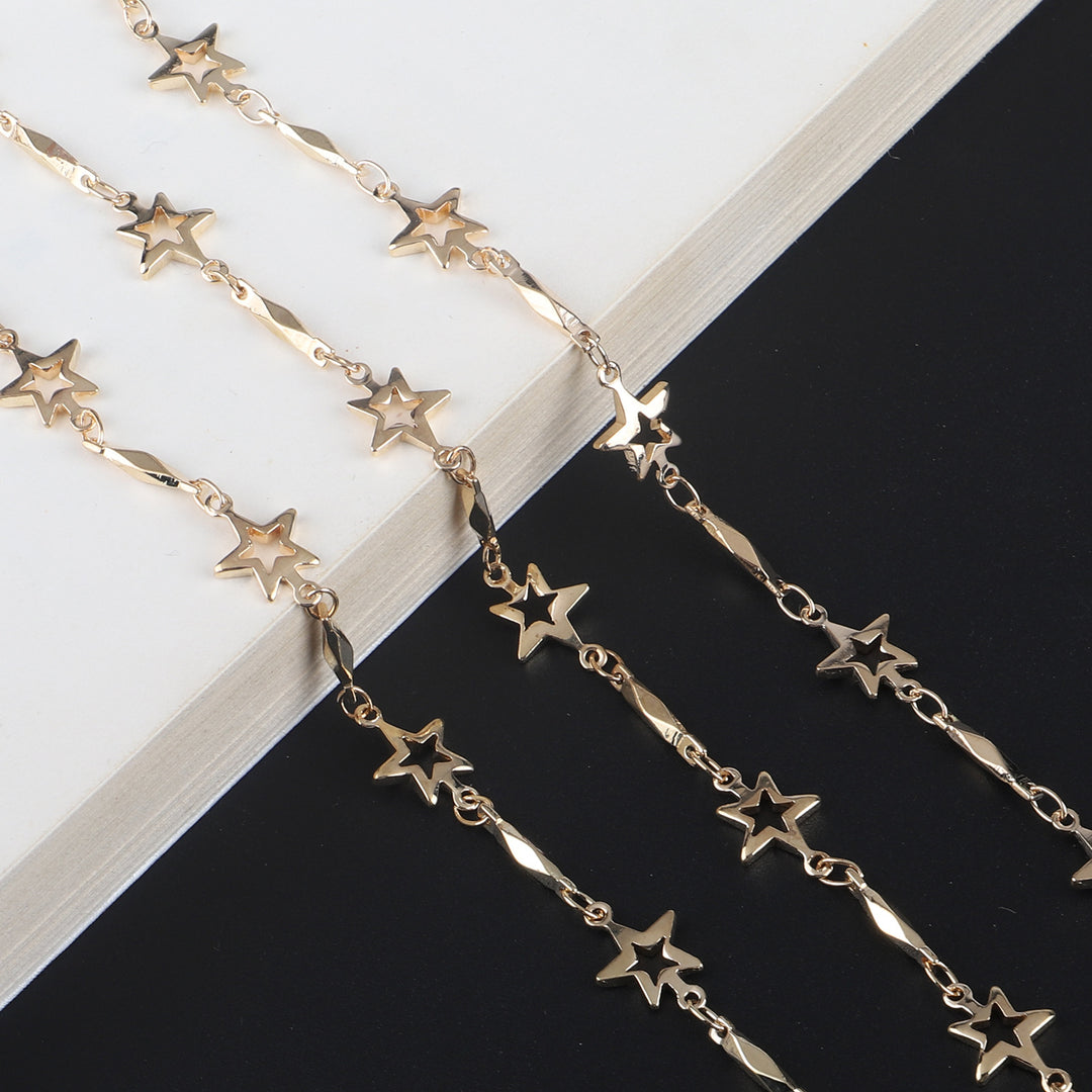 Star-Decorated Eyewear Chain Kalsten