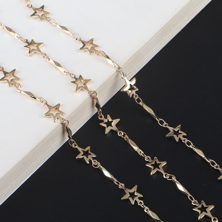 Star-Decorated Eyewear Chain Kalsten