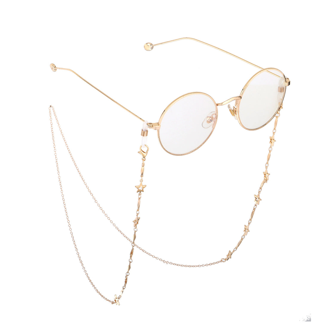 Star-Decorated Eyewear Chain Kalsten