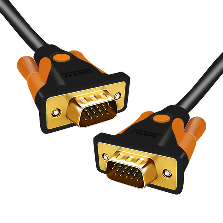 High-performance VGA cable with gold-plated connectors for optimized signal transmission Kalsten